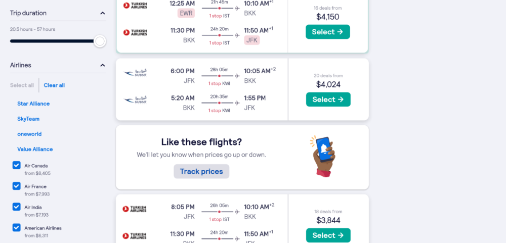 Skyscanner  Cheap flights from New York to Bangkok 17.01.2023 & 31.01.2023.png