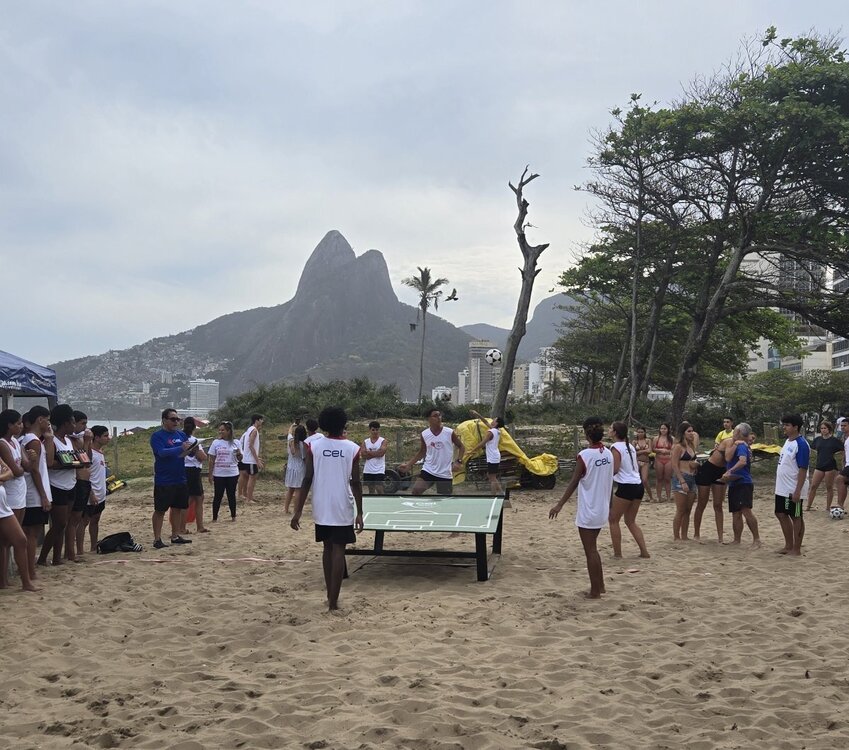Rio de Janeiro - 2025 - Praia do Leblon - Soccer Board Game.jpg