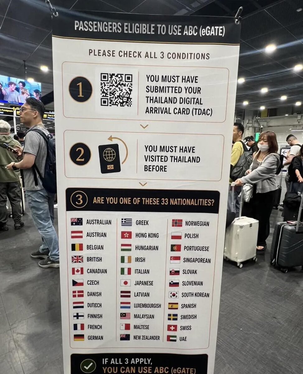 E gates at Suvarnabhumi!